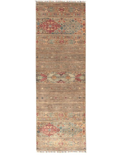 Tappeto Rubin Pakistan marrone grigio 80x244