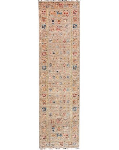 Tappeto Rubin Pakistan marrone grigio 80x296