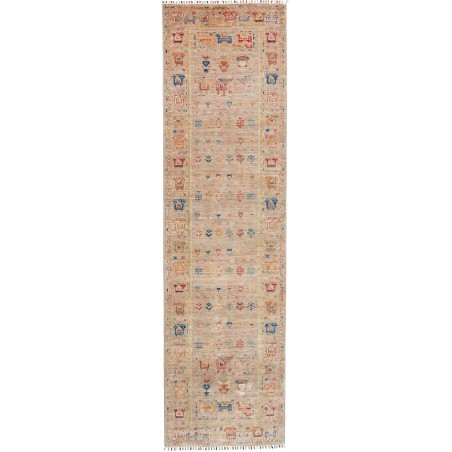 Tappeto Rubin Pakistan marrone grigio 80x296