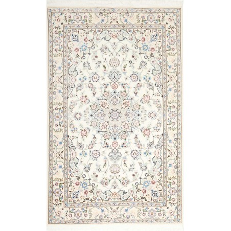 Tappeto Nain 9La Persia bianco verde 133x213