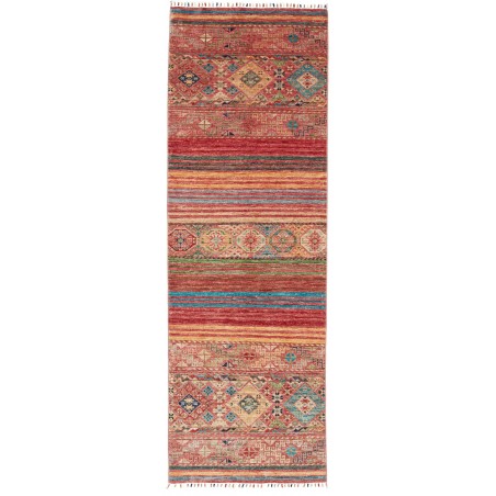 Tappeto Rubin Pakistan rosso grigio 79x244