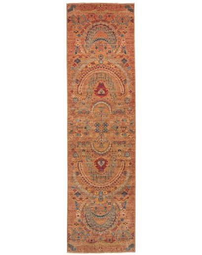 Tappeto Shahi Fine Pakistan arancione 79x305