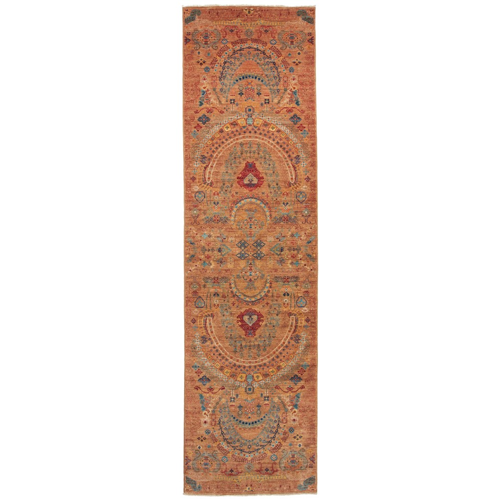 Tappeto Shahi Fine Pakistan arancione 79x305 Tappeto Shahi Fine Pakistan arancione 79x305