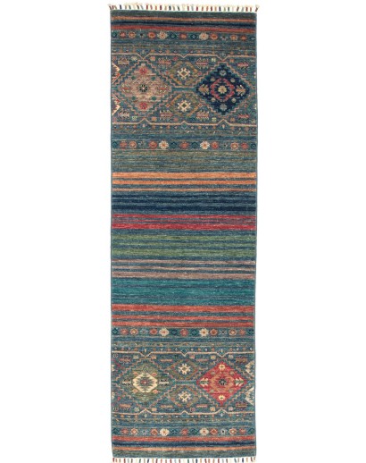 Tappeto Rubin Pakistan azzurro grigio 58x190
