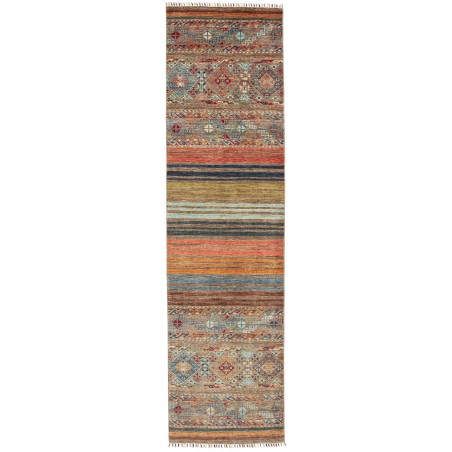 Tappeto Rubin Pakistan bianco grigio 80x303