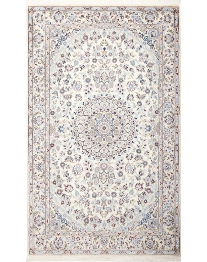 Tappeto Nain 9La Persia bianco grigio 135x218