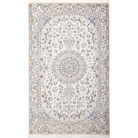 Tappeto Nain 9La Persia bianco grigio 135x218
