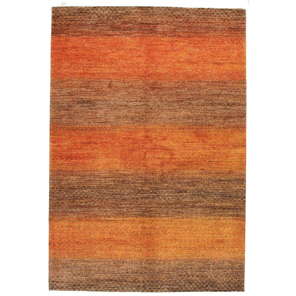 Tappeto Royal Gabbeh Pakistan arancione bianco 165x240 Tappeto Royal Gabbeh Pakistan arancione bianco 165x240