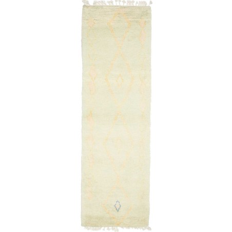 Tappeto Gabbeh Marrakech Pakistan bianco 79x254