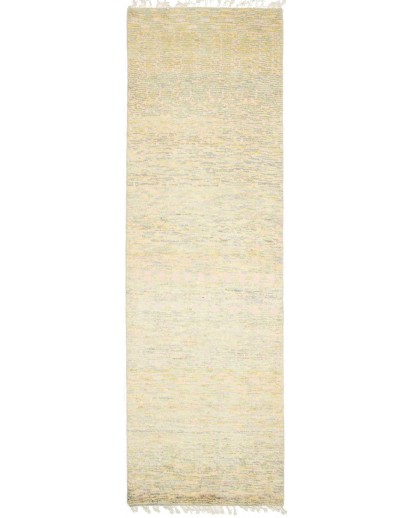 Tappeto Gabbeh Marrakech Pakistan giallo 81x265