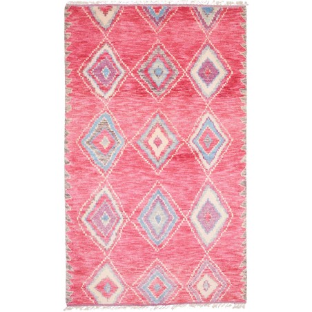 Tappeto Gabbeh Marrakech Pakistan arancione viola 150x246
