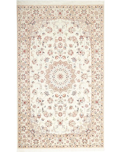 Tappeto Nain 9La Persia bianco beige 127x214
