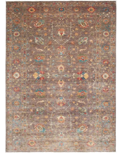 Tappeto Zigler Fine Pakistan bianco giallo 202x286