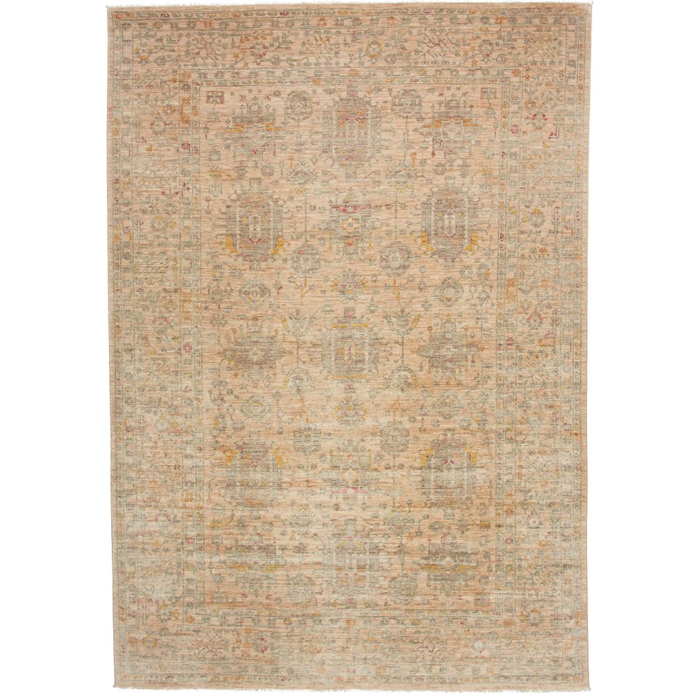 Tappeto Tribal Pakistan marrone 201x297 Tappeto Tribal Pakistan marrone 201x297
