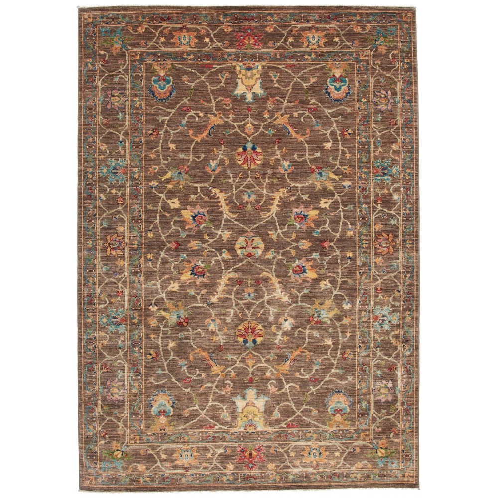 Tappeto Zigler Fine Pakistan azzurro marrone 169x241 Tappeto Zigler Fine Pakistan azzurro marrone 169x241