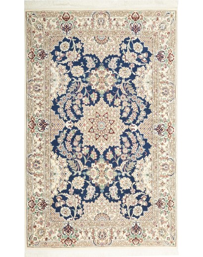 Tappeto Nain 9La Persia bianco grigio 124x197