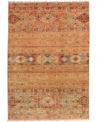 Tappeto Rubin Pakistan arancione grigio 166x247