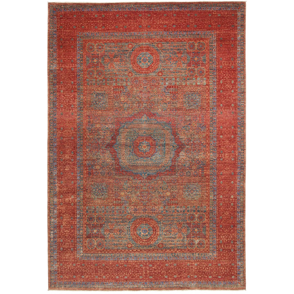 Tappeto Mamlouk Pakistan marrone 207x304 Tappeto Mamlouk Pakistan marrone 207x304