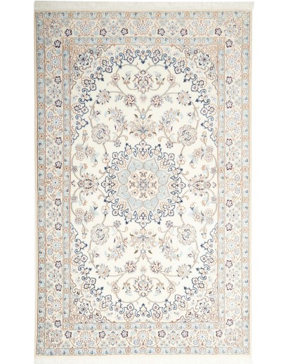 Tappeto Nain 9La Persia bianco marrone 136x217