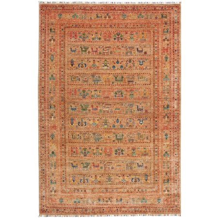 Tappeto Rubin Pakistan arancione 163x243
