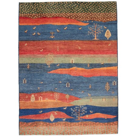 Tappeto Royal Gabbeh Pakistan rosso bianco 170x230