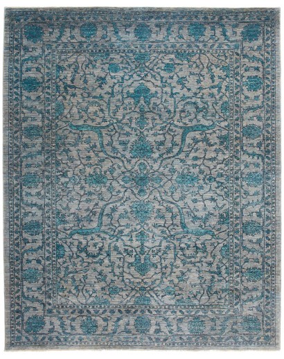 Tappeto Zigler Fine Pakistan grigio bianco 202x248