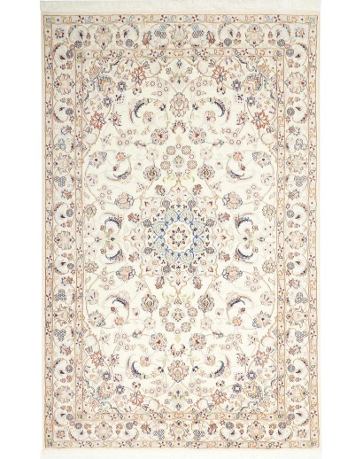 Tappeto Nain 9La Persia bianco beige 133x212