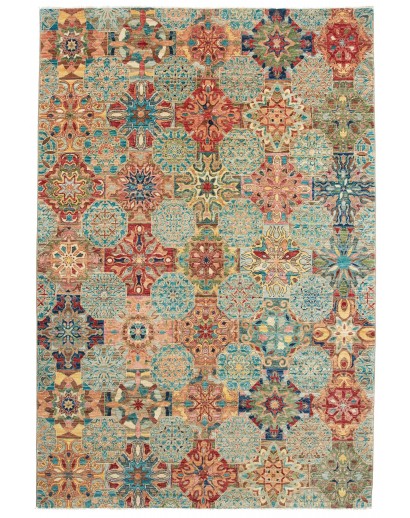 Tappeto Shahi Fine Pakistan marrone grigio 171x253