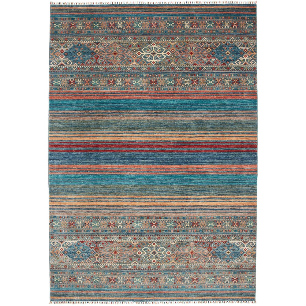 Tappeto Rubin Pakistan azzurro 203x295 Tappeto Rubin Pakistan azzurro 203x295