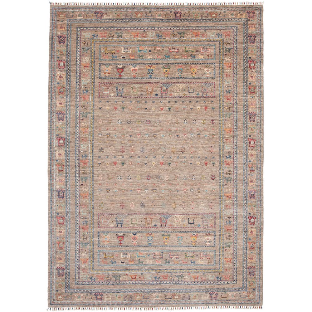 Tappeto Rubin Pakistan marrone 205x289 Tappeto Rubin Pakistan marrone 205x289
