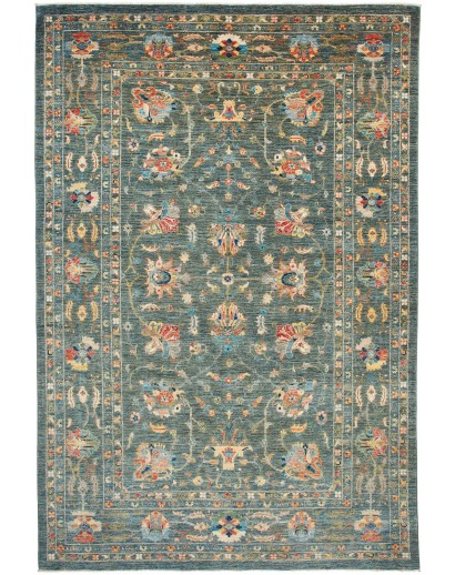 Tappeto Zigler Fine Pakistan bianco marrone 203x301