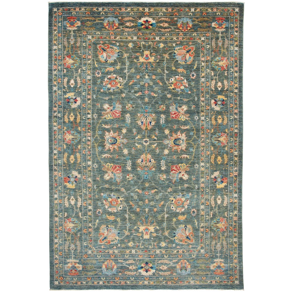 Tappeto Zigler Fine Pakistan bianco marrone 203x301 Tappeto Zigler Fine Pakistan bianco marrone 203x301