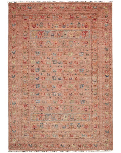 Tappeto Rubin Pakistan marrone grigio 206x297