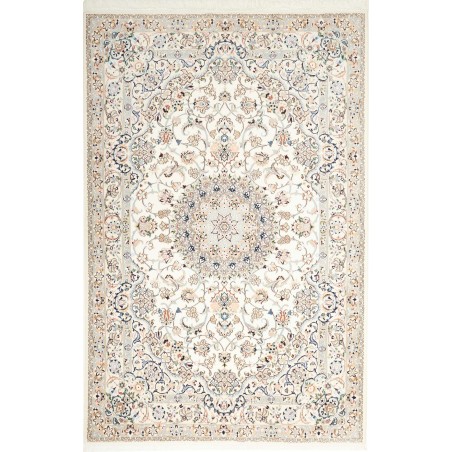 Tappeto Nain 9La Persia bianco marrone 160x247