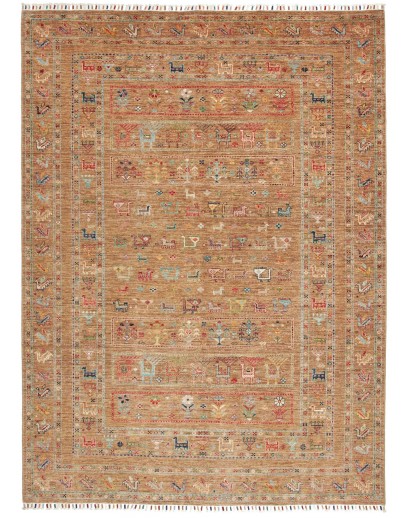 Tappeto Rubin Pakistan marrone arancione 171x231