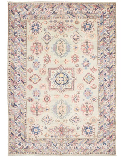 Tappeto Kazak Afghanistan bianco 195x278