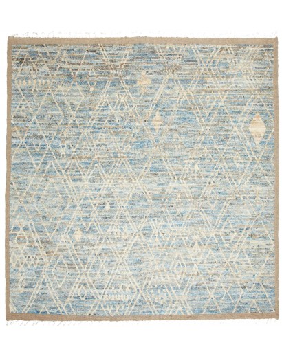 Tappeto Gabbeh Marrakech Pakistan beige bianco 218x229