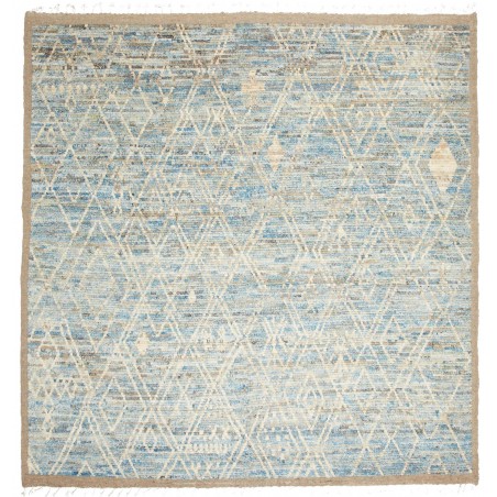 Tappeto Gabbeh Marrakech Pakistan beige bianco 218x229