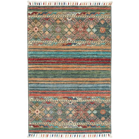 Tappeto Rubin Pakistan bianco grigio 65x96