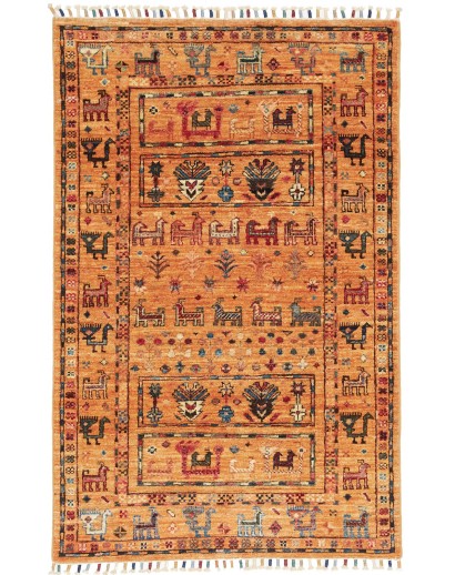 Tappeto Rubin Pakistan arancione 81x123
