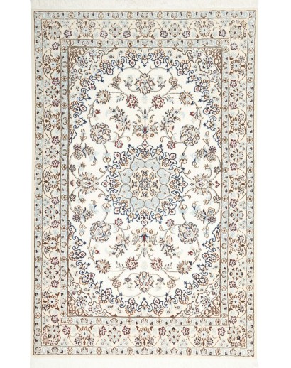 Tappeto Nain 9La Persia bianco verde 132x202