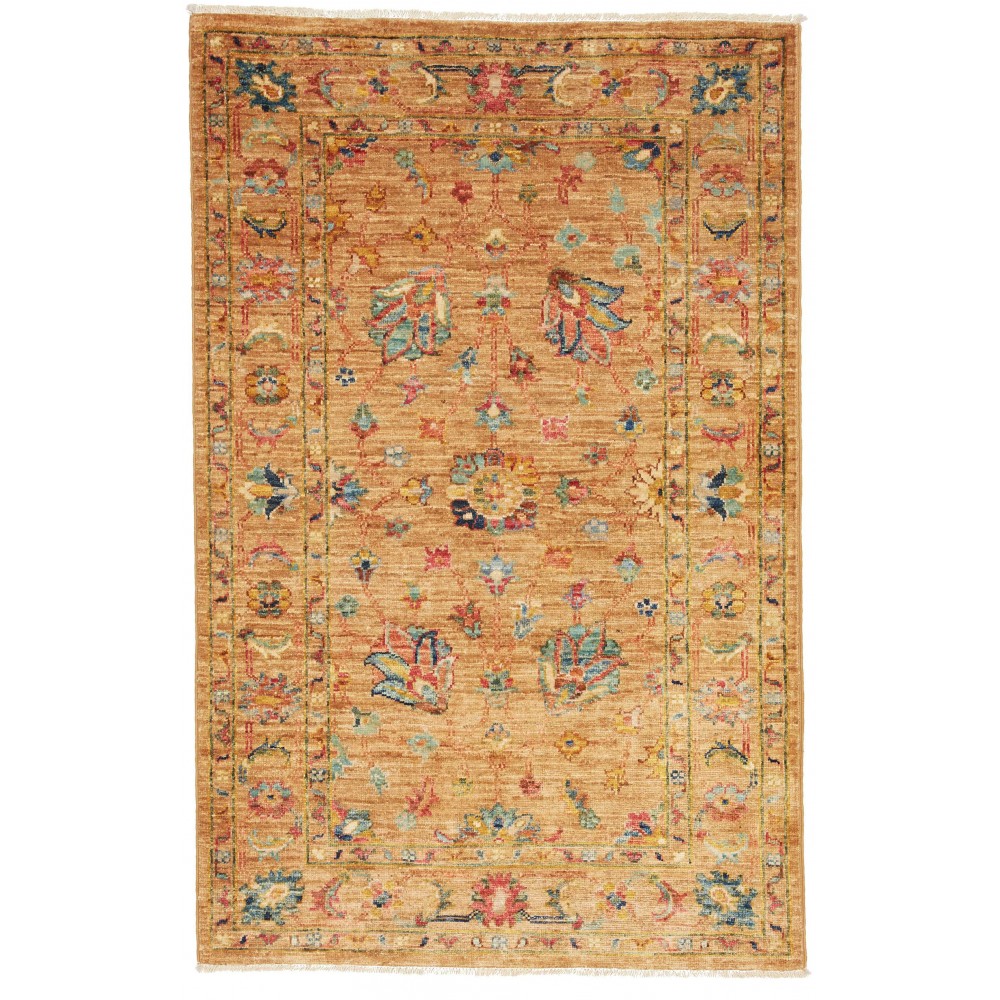 Tappeto Zigler Fine Pakistan marrone grigio 78x123 Tappeto Zigler Fine Pakistan marrone grigio 78x123