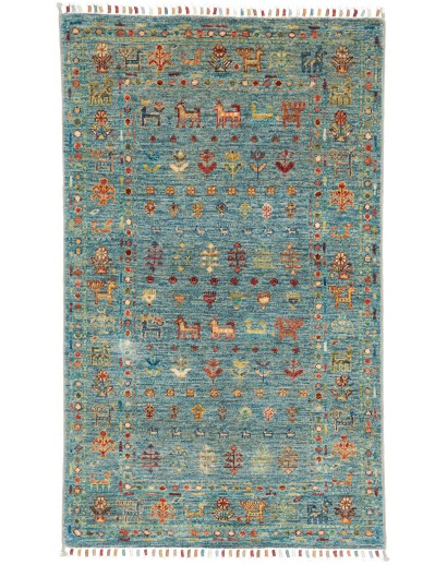 Tappeto Rubin Pakistan bianco marrone 80x131