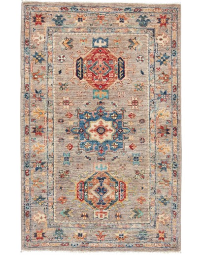 Tappeto Tribal Pakistan marrone 81x129