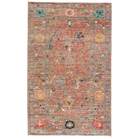 Tappeto Zigler Fine Pakistan marrone bianco 79x125