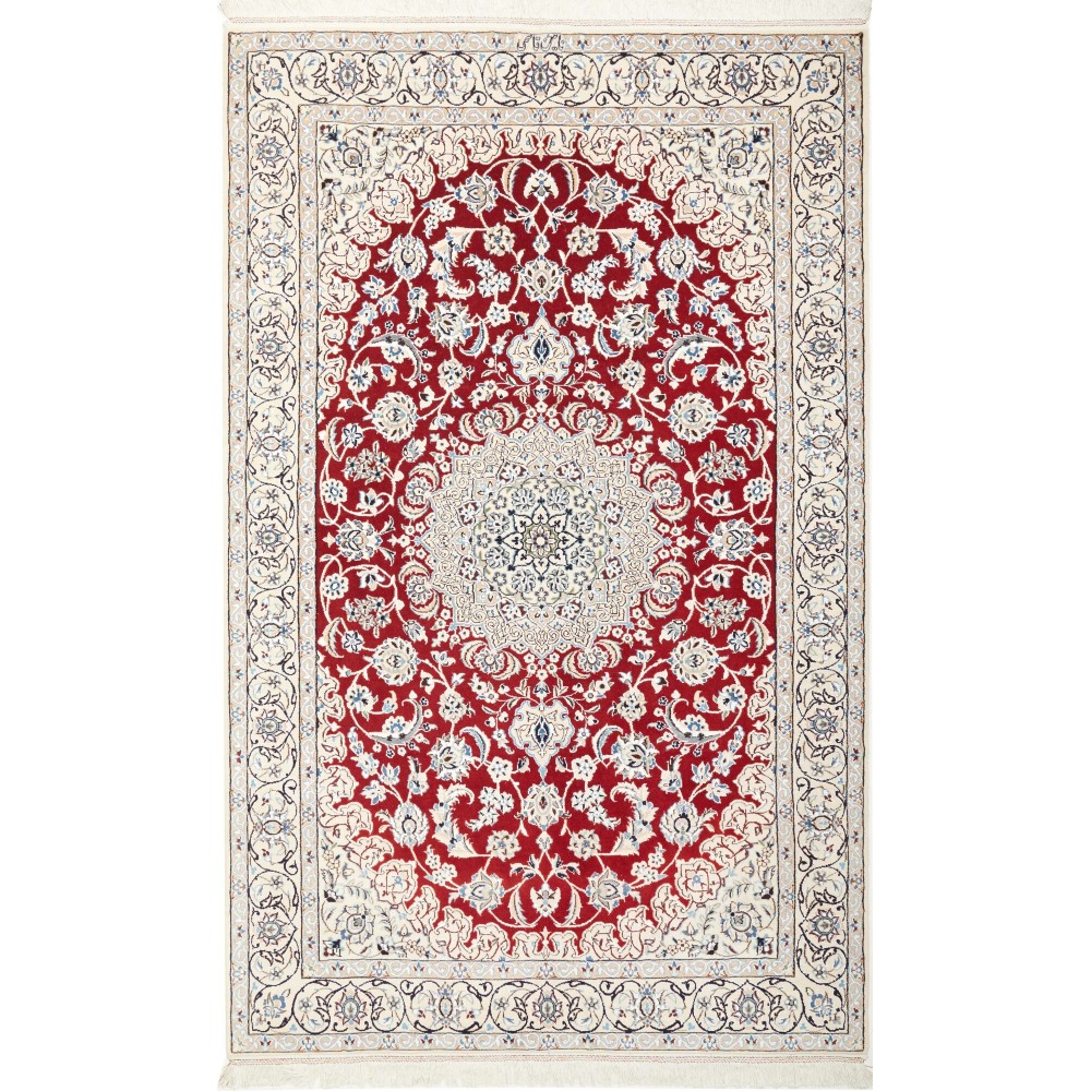 Tappeto Nain 9La Persia marrone 134x213 Tappeto Nain 9La Persia marrone 134x213