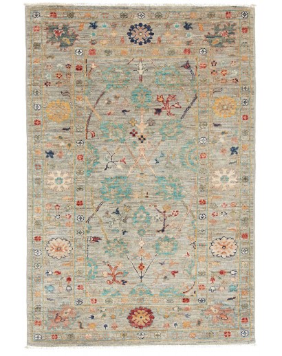 Tappeto Zigler Fine Pakistan azzurro grigio 80x119