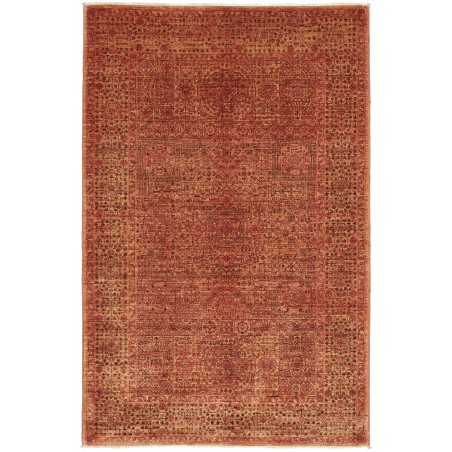 Tappeto Mamlouk Pakistan marrone giallo 99x153