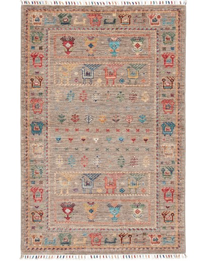 Tappeto Rubin Pakistan marrone 99x151