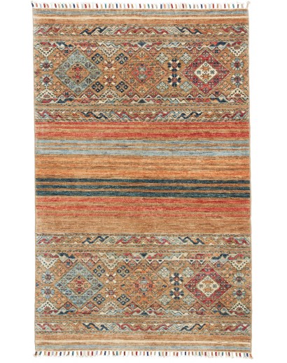 Tappeto Rubin Pakistan marrone grigio 98x154